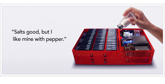 I like salt in my drives, but prefer pepper