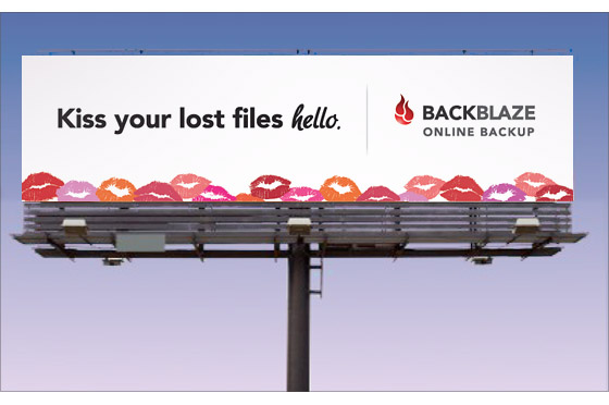 online backup billboard