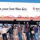Backblaze billboard on Highway 101 in Silicon Valley, 2011