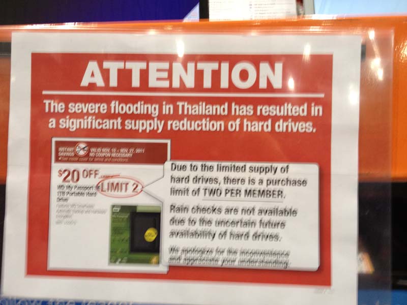 Thailand flooding