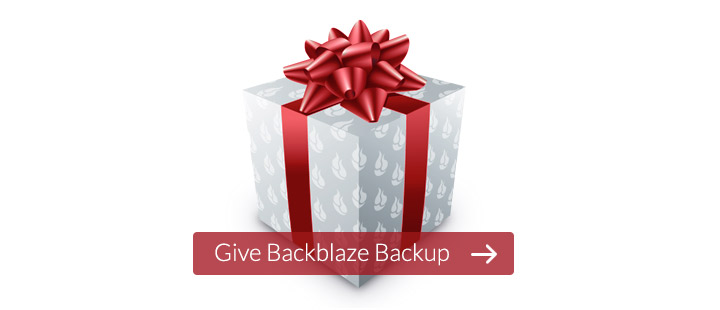 Give Backblaze Backup