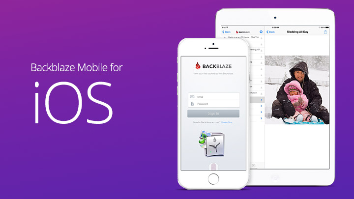 Backblaze Mobile for iOS