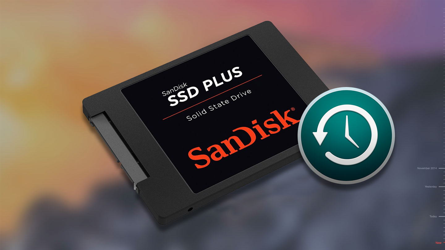 Using an SSD for Time Machine