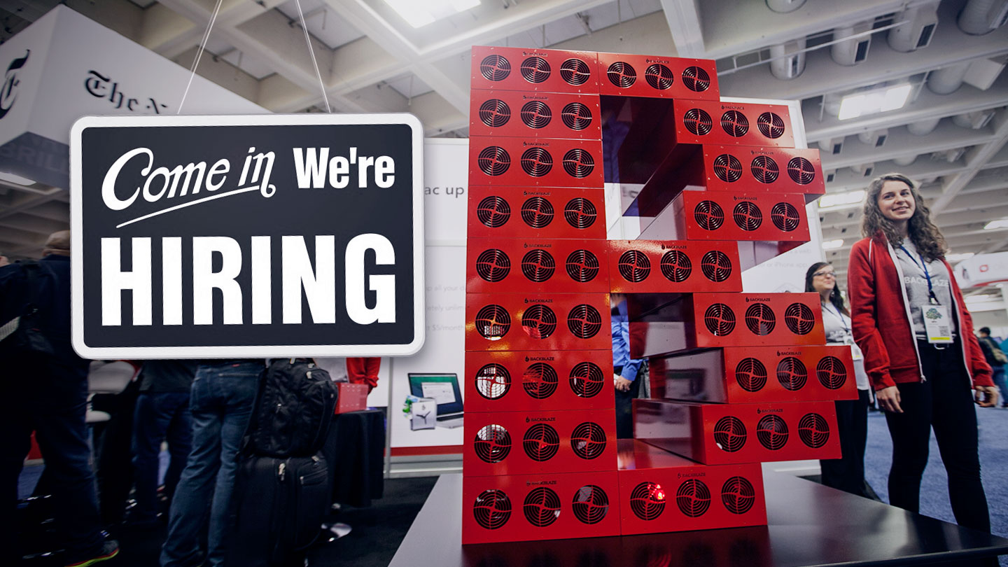 Backblaze Marketing is Hiring