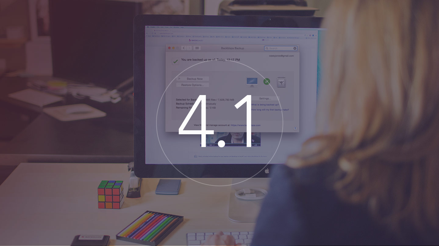 Backblaze 4.1