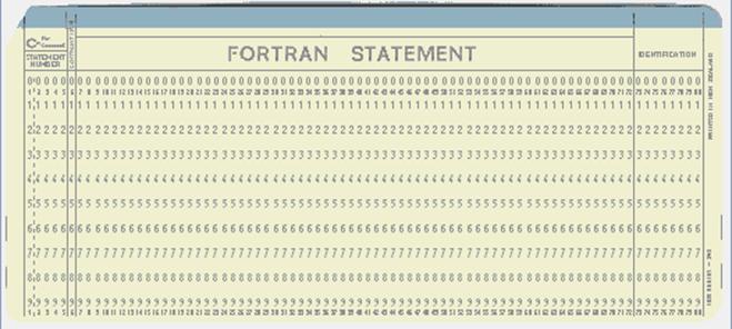 punch card