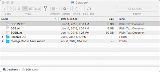 CloudNAS software dashboard