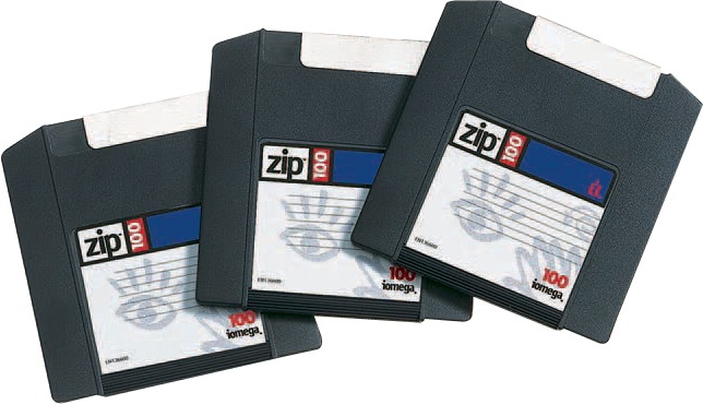 old Zip drive disks