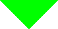 down solid arrow green