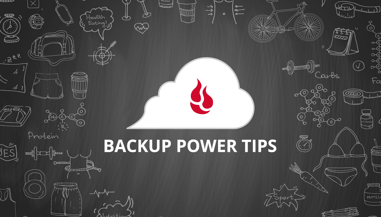 Backup Power Tips