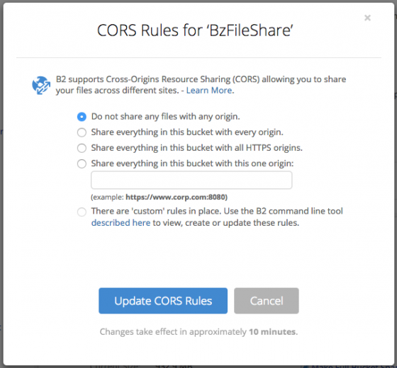 How to Enable CORS for Cross Origin Resource Sharing