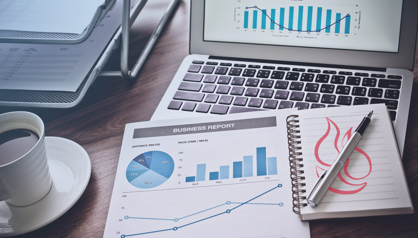 Cash flow projection charts