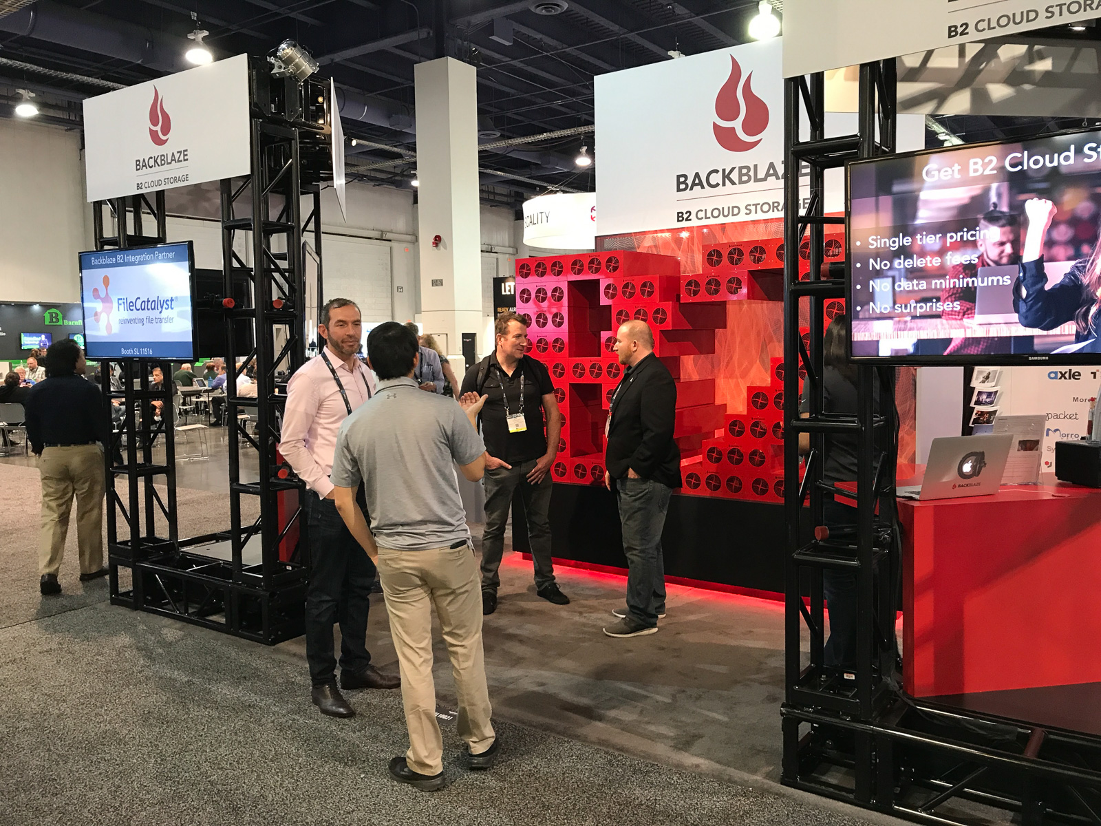 Backblaze at NAB 2018 in Las Vegas