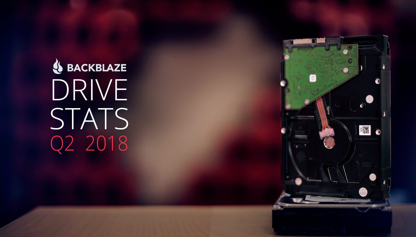 Backblaze Drive Stats Q2 2018