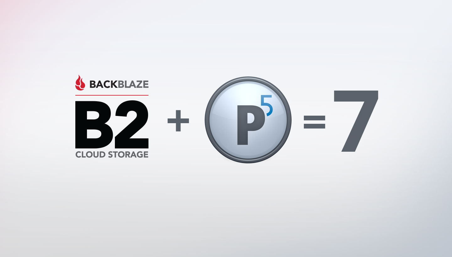 Backblaze B2 Cloud Storage + Archiware P5= 7 Ways to Save