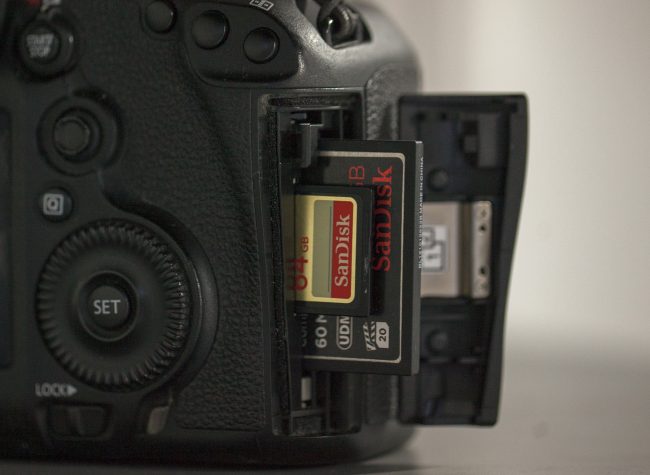 Camera memory cards