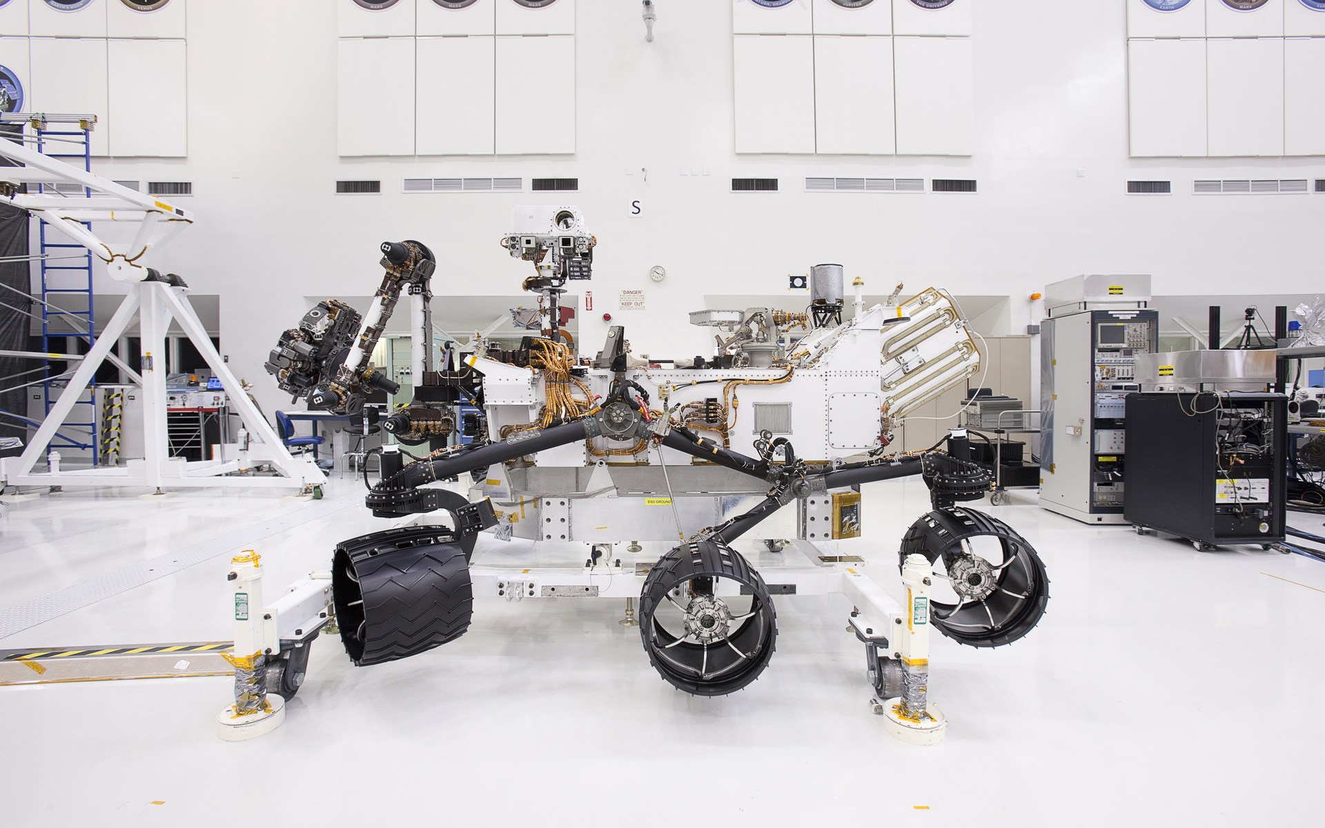Mars Curiosity Rover at JPL in Pasadena