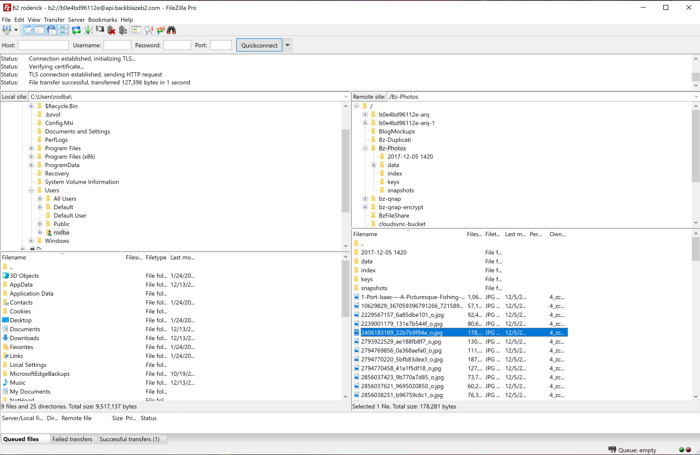 FileZilla Pro on Windows 10