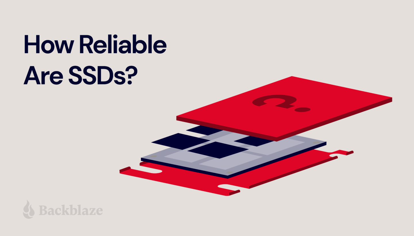 rod forværres Stå op i stedet Are Solid State Drives / SSDs More Reliable Than HDDs?