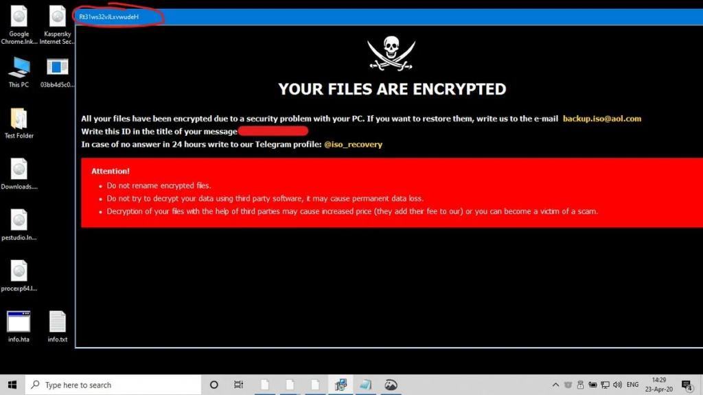 Jak víte, že máte ransomware?