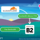 flowchart of data transfer - Cloudflare - Bandwidth Alliance FTW! - Backblaze B2 Cloud Storage - Free Bandwidth - Nodecraft