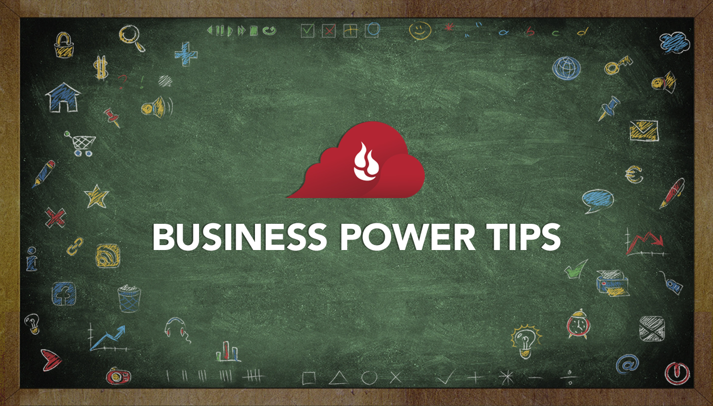 Business backup powertips