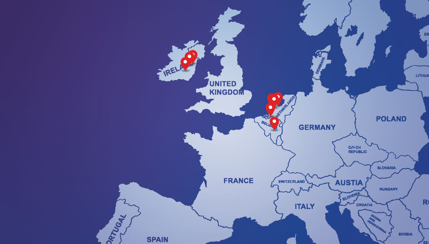 EU data center search map