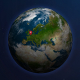 Globe with Europe