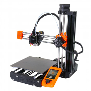 A Prusa Mini 3D printer