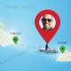 Map showing Digital Nomad Chris Aguilar at Work in the Ka'iwi Channel