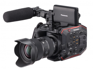 Panasonic EVA1 5.7K Compact Cinema Camcorder 4K 10b 4:2:2 with EF lens-mount