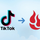 TikTok to Backblaze logos