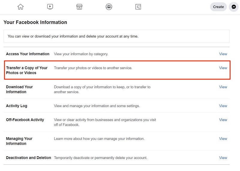 Transfer a Copy of Your Photos or Videos