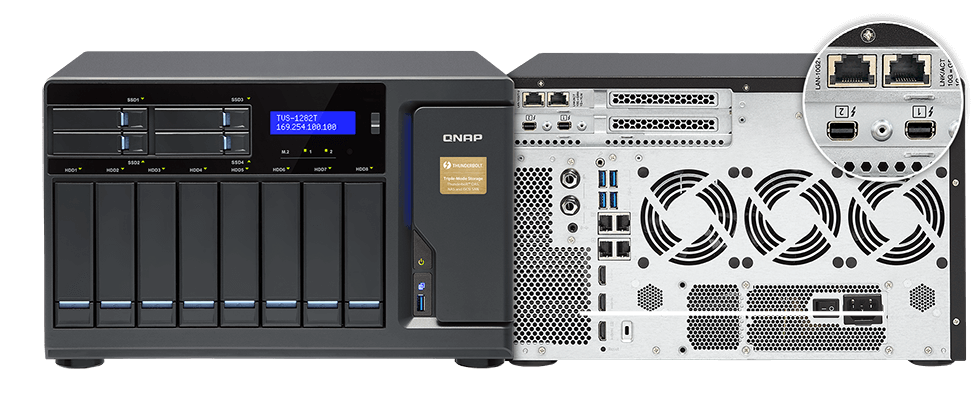 Multi-ports on a QNAP NAS