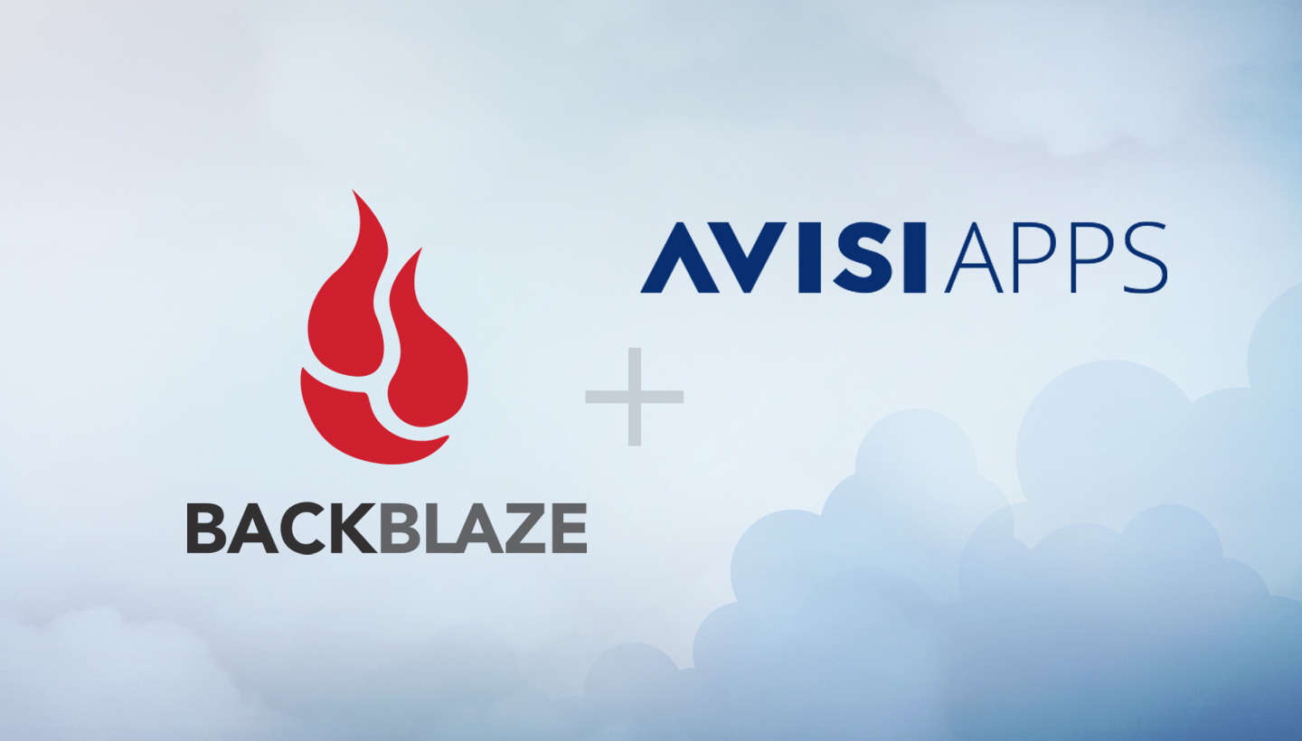 Backblaze + Avisi Apps