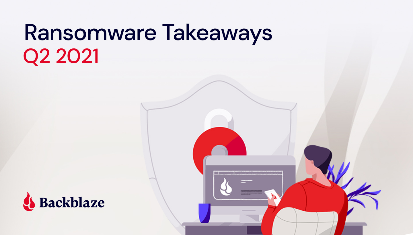 Backblaze Ransomware Takeaways: Q2 2021