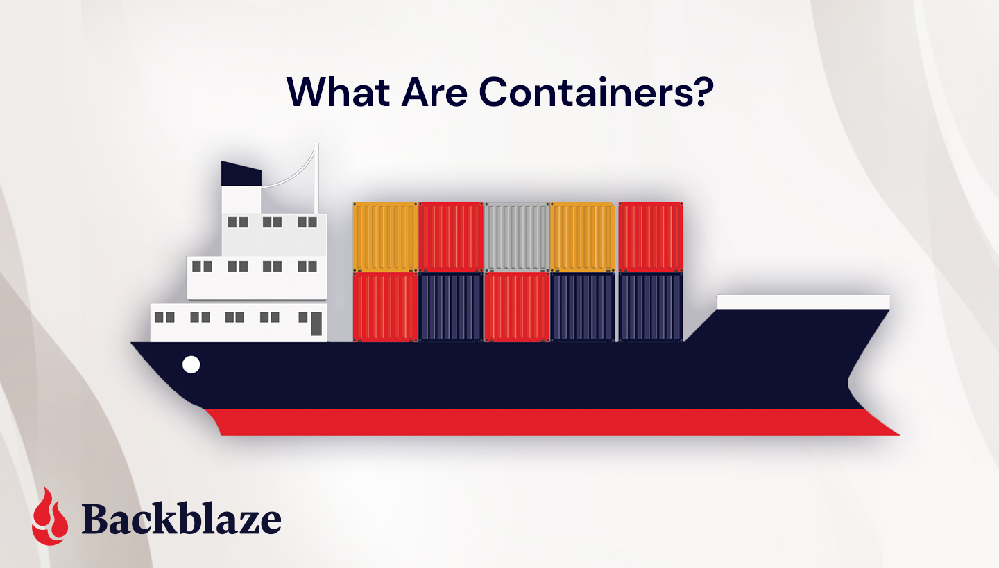 ship with containers