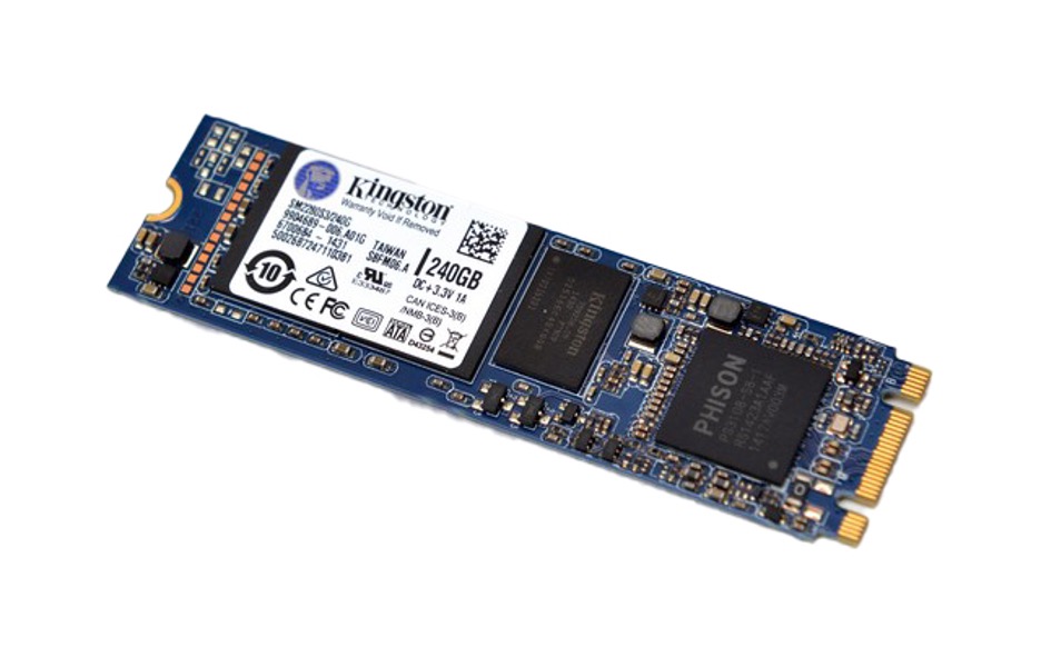 A photo of an M.2 SSD.