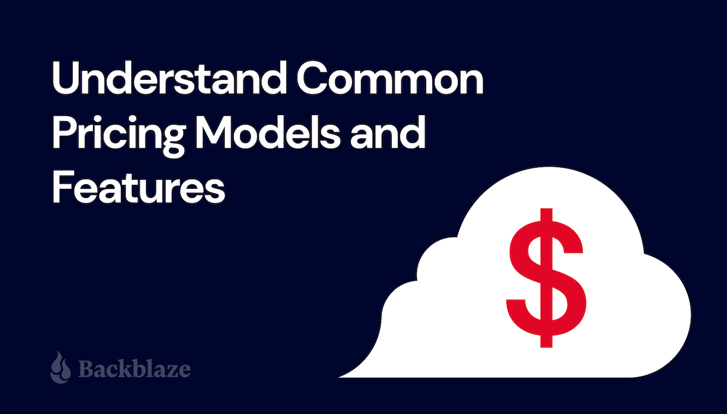 Understand Common Pricing Models and Features