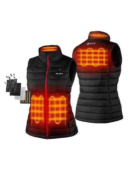 A product image of an Ororo heated vest. 