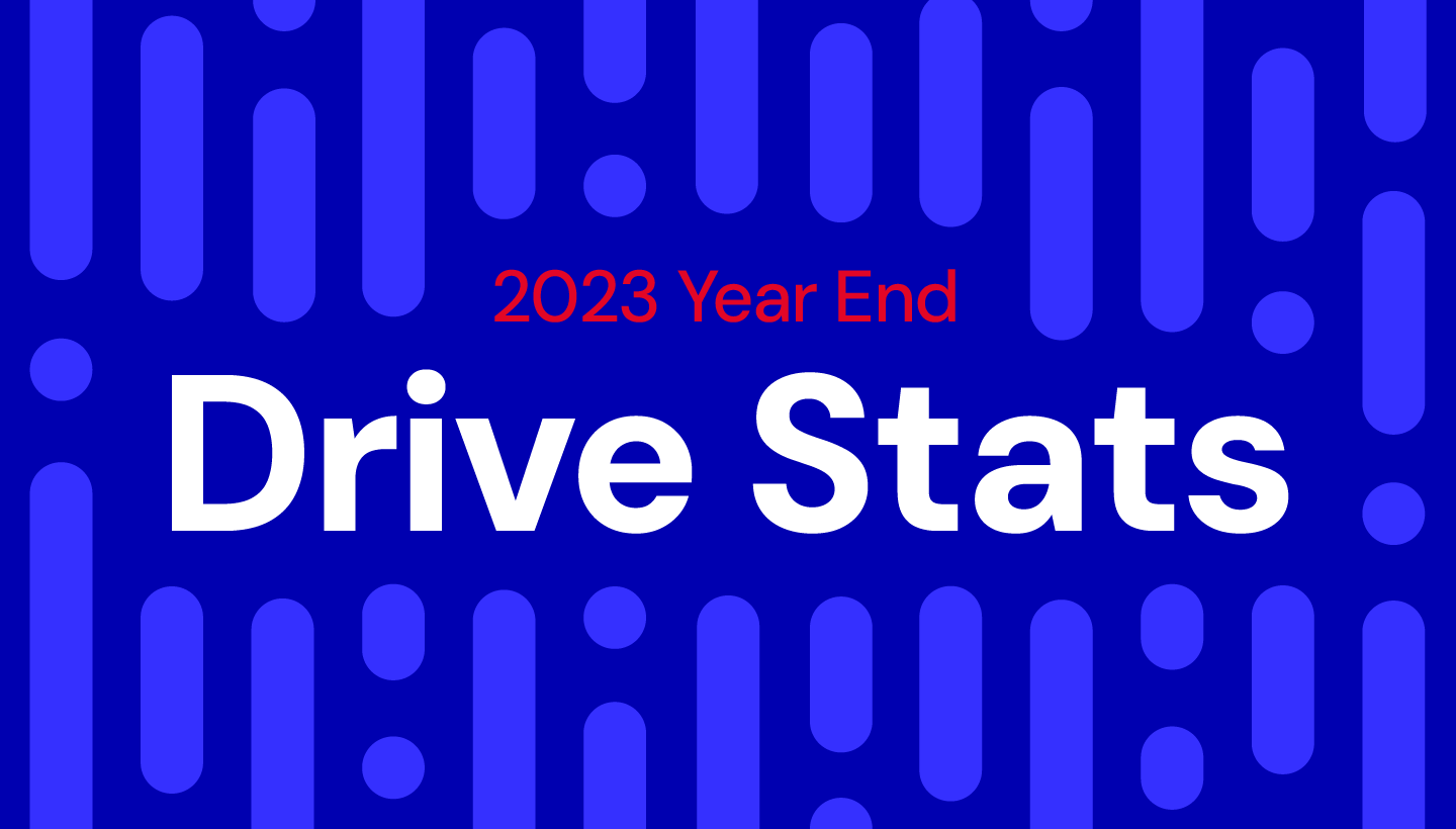 As of December 31, 2023, we had 274,622 drives under management. Of that number, there were 4,400 boot drives and 270,222 data drives. This report wil