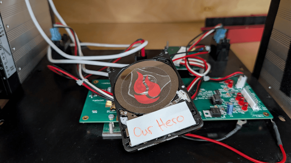 A photo from the Backblaze Storage Pod museum (now closed).