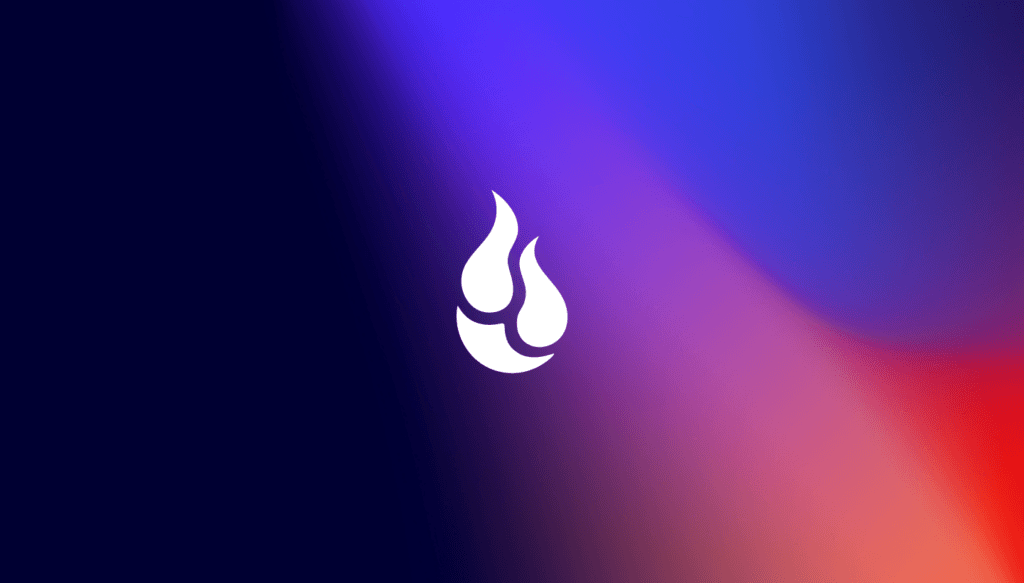 An image of the Backblaze logo on a gradient background.